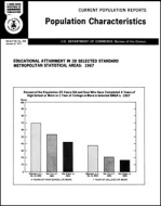 Educational Attainment in 30 Selected Standard Metropolitan Statistical Areas: 1967
