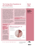 The Foreign-Born Population in the United States: March 1999