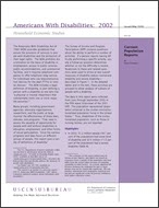 Americans With Disabilities: 2002