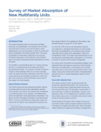 Survey of Market Absorption of New Multifamily Units 
