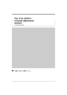 The X-II-ARIMA seasonal adjustment method