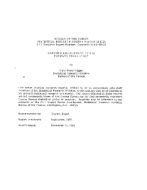 Overview and Summary of the Forward Trace Study