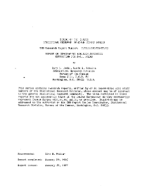 Report on Demographic Analysis Synthetic Estimation for Small Areas