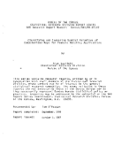 Classifying and Comparing Spatial Relations of Computerized Maps for Feature Matching Applications