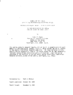 The 1989 Redesign of the Sample for the Survey of Local Jails