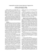 Comparing Direct and Indirect Seasonal Adjustments of Aggregate Series