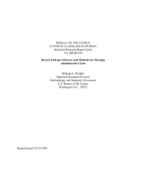 Record Linkage Software and Methods for Merging Administrative Lists