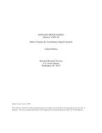 Matrix Formulas for Nonstationary Signal Extraction