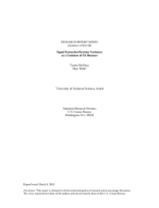 Signal Extraction Revision Variances as a Goodness-of-Fit Measure