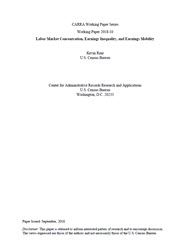 Labor Market Concentration, Earnings Inequality, and Earnings Mobility