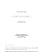 Evaluating the Decennial Census Call-in Option: Results from an Interviewer Debriefing of the 2016 Census Test