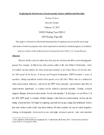 Exploring the Link between Socioeconomic Factors and Parental Mortality