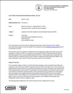 2020 Census Program Memorandum Series: 2021.06