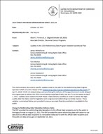 2020 Census Program Memorandum Series: 2021.19