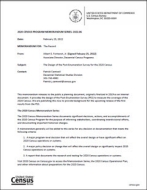 2020 Census Program Memorandum: 2022.06