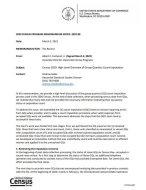 2020 Census Program Memorandum 2022 07