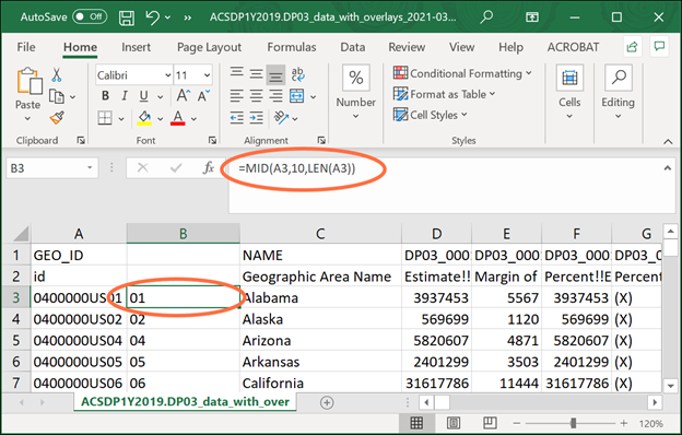 How can I match the GEOID? Image