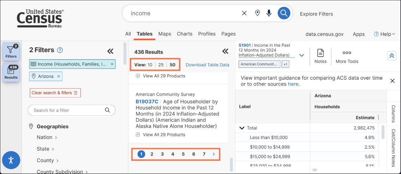 How do I navigate between the different pages? Image
