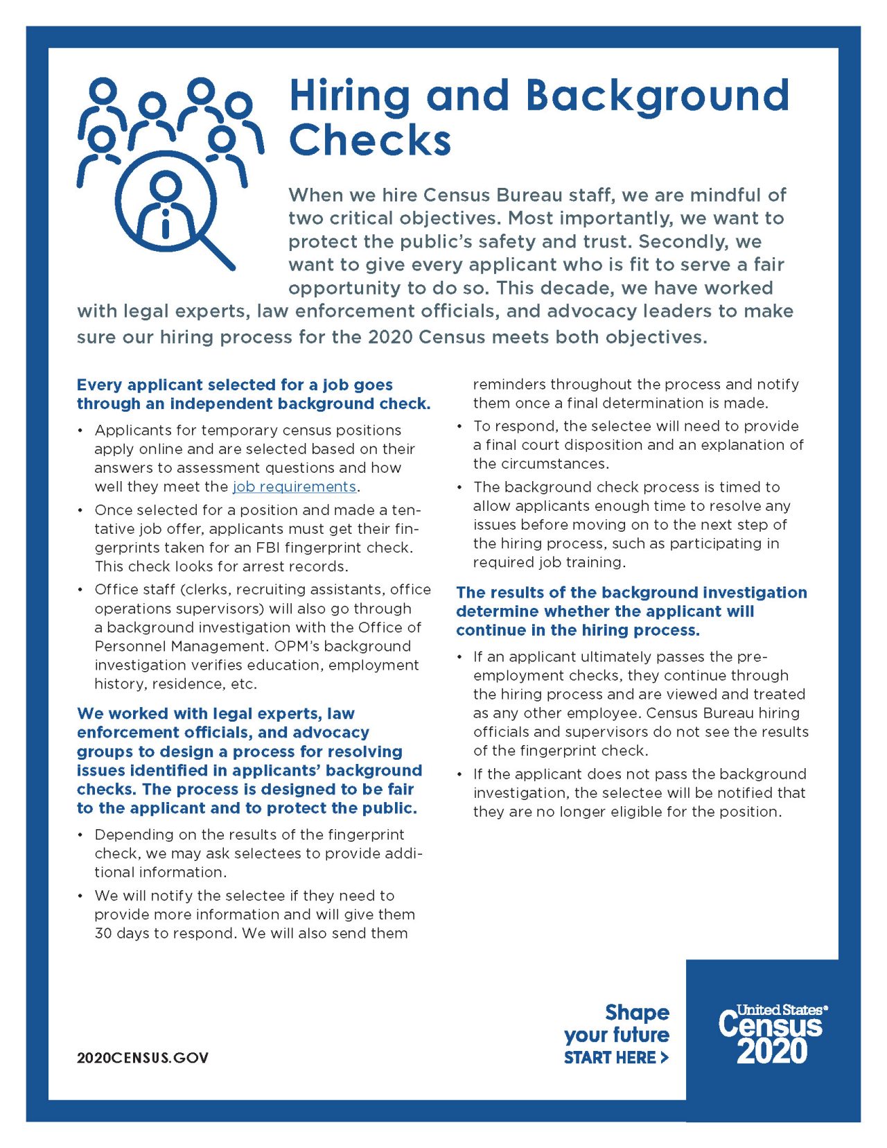 Hiring and Background Checks (Page 1)