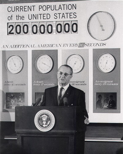 Population Clock Reaches 200 Million