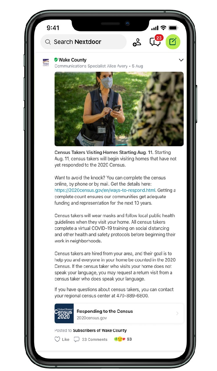 Nextdoor phone