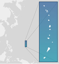 Map of the Commonwealth of the Northern Mariana Islands